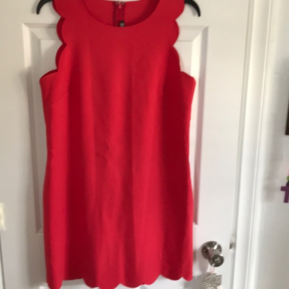 J. Crew Dresses & Skirts - Jcrew scallop pink dress